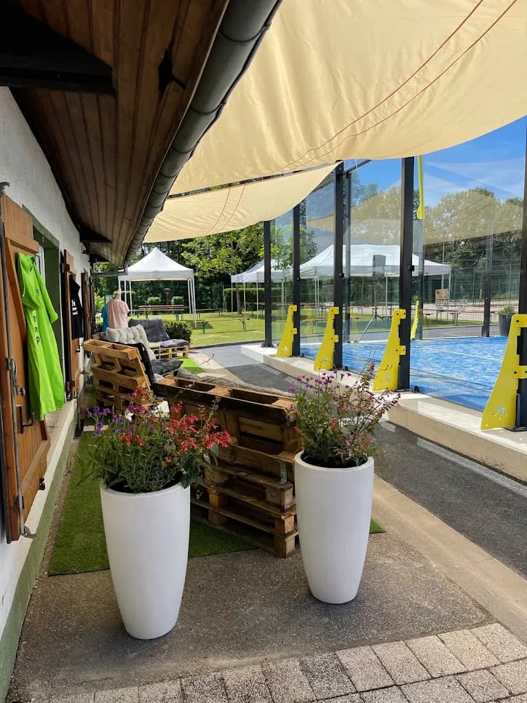 La terrasse du club house